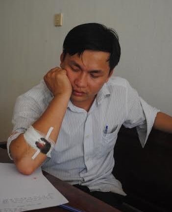 Hà Tĩnh: Cán bộ xã bị chém trong khi làm nhiệm vụ